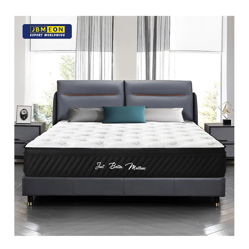 OEM/ODM matelas pleine taille pour lit, haut en Latex, luxe, mousse, hôtel, poche, mobilier de maison moderne