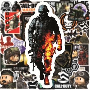50Pcs Shoot Game Call of Duty Graffiti <strong>Sticker</strong> Label <strong>for</strong> Computer Table Bottle <strong>Laptop</strong> Luggage Diy Vinyl <strong>Stickers</strong> - Product Image 3