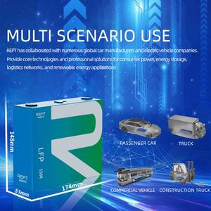 แบตเตอรี่ลิเธียมไพรซ์มามิก REPT LFP150ah เกรดพาวเวอร์ 3.2v สำหรับยานยนต์ ประสิทธิภาพสูง ลิเธียมไอรอน - Product Image 2