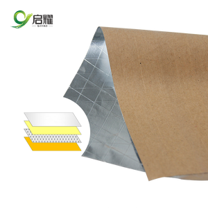 Matériau de construction, film de lamination en aluminium, film métallisé FSK, film PET, barrière radiante, isolation thermique, film en tissu kraft - Product Image 6