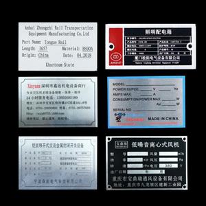 Placa de Identificación Personalizada de Acero Inoxidable Grabada, Etiqueta Adhesiva Impermeable con Logotipo de Vela, Impresión Perforada, Acabado Brillante, Promocional, 2024 - Product Image 6