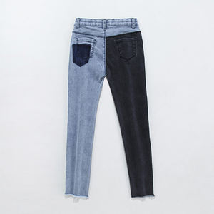 กางเกงยีนส์เด็กแบบใหม่ล่าสุด ลายปะติดปะต่อ แฟชั่นขายาว กางเกงยีนส์เด็กทรงสกินนี่ คุณภาพสูง กางเกงยีนส์เด็กผู้หญิง - Product Image 6