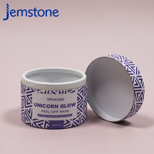 Impresión CMYK de Lujo para Envases de Tubos Cilíndricos de Cartón para Crema para el Cuidado de la Piel, Aceite Esencial y Cosméticos - Product Image 2