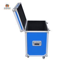 Valise de transport en alliage d'aluminium argenté, avec roues à roulettes OEM/ODM, mousse prédécoupée, revêtement en caoutchouc souple, plastique rigide, antichoc et durable