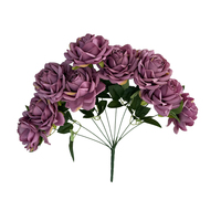 Bouquet de mariage géant Meiyuan à 9 têtes de roses Fortunella pour le Nouvel An, la Saint-Valentin, la décoration de la maison, vente en gros, artificiel
