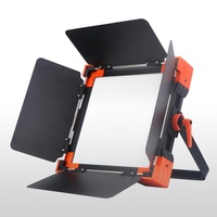 Panneau lumineux LED bicolore en métal 100W pour photographie, température de couleur réglable, contrôle DMX512, alimentation CA, lumière d'appoint pour studio vidéo