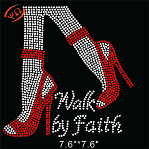 Transferencia de Diamantes de Imitación para Tacones Altos, Diseño Personalizado para Zapatos de <span class=keywords><strong>Diva</strong></span>, Transferencia Térmica de Diamantes de Imitación - Product Image 6