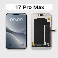 Layar OLED Lembut Berkualitas Tinggi HX 1:1 untuk iPhone 17, 17 Pro, 17 Pro Max, Perakitan Layar LCD Ponsel