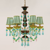 Lampe led suspendue en laiton au design européen, luminaire décoratif d'intérieur, style vintage et rustique, idéal pour une décoration d'intérieur