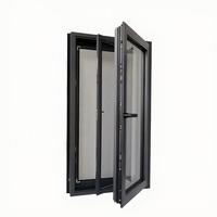 Ventana Abatible de Aluminio con Certificación CE, Marco Delgado, Aislamiento Acústico y Protección Contra Huracanes