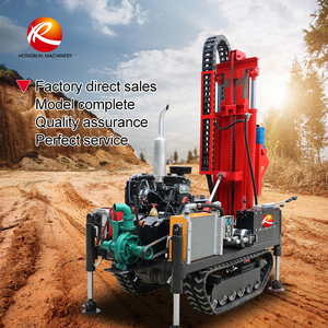 Foreuse sur chenilles chinoise hydraulique diesel pour forage en profondeur, <span class=keywords><strong>petite</strong></span> foreuse minière pour pieux et forage en profondeur - Product Image 1