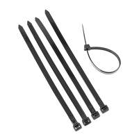 Attaches de fil en nylon de câble en plastique de bonne qualité 7.6*300mm outil d'enveloppe de cravate de fixation attaches de fermeture éclair autobloquantes accessoires de câblage