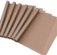 Paquete de 3 Láminas de Transferencia de Calor de PTFE Reutilizables, Papel para Prensa de Calor para Camisetas