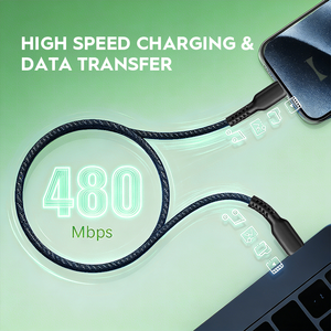 Câble de charge rapide WISTAR PD60W, produits en vente flash, câble de charge pour téléphone de type C avec câble de charge rapide - Product Image 4