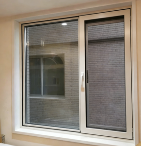 Fenêtres en aluminium à rupture de pont thermique, <span class=keywords><strong>double</strong></span> <span class=keywords><strong>vitrage</strong></span>, fenêtre française, triple <span class=keywords><strong>vitrage</strong></span>, système de fenêtre coulissante et oscillo-coulissante - Product Image 2