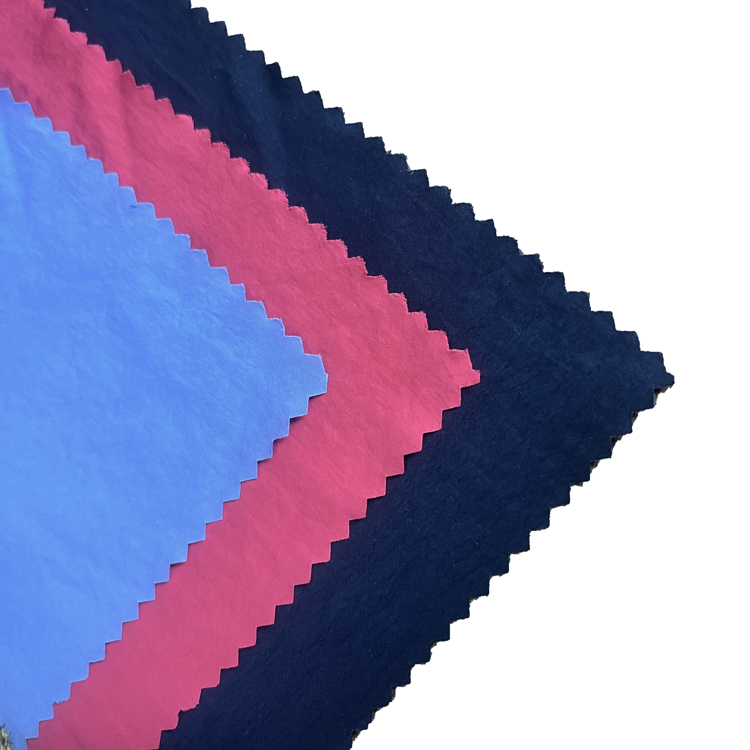 Waterproof Smooth Dyed Plain Woven 105gsm 70dx160d 70D 228T 100 Nylon Taslan Raincoat Parka Fabric Wholesale for Bags Jacket