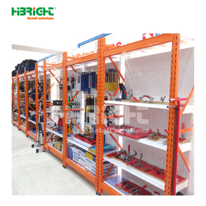 Customized Hardware Store Interior Design Professional Tools Shop Display Solution with Heavy Duty Pegboard <b>Shelving</b> - Product Image 2