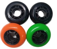 Roues de patins à roulettes en PU à rebond élevé de 68 mm pour adultes et enfants, vente en gros YSMLE