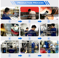 Machine d'emballage de liquides pour jus en sachet double rangée irrégulier, fabriquée en Chine