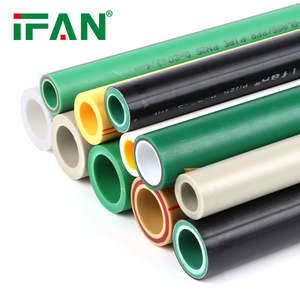 ท่อพลาสติกคุณภาพสูง IFAN PN16 สำหรับน้ำเย็น ขนาด 20-160 มม. ท่อน้ำ PPR สีเขียว ท่อ PPR แท้ - Product Image 5