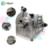 Nouvelle arrivée : Machine à torréfier les graines de sésame, matériaux de qualité alimentaire, facile à nettoyer, structure de tambour rotatif lisse
