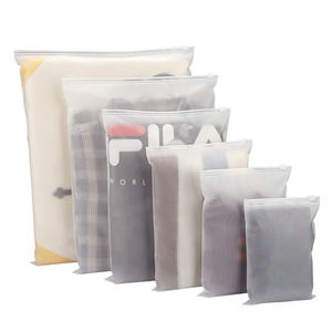 Sac à fermeture éclair en plastique écologique Sac d'emballage biodégradable pour le stockage des vêtements Emballage alimentaire personnalisé de qualité supérieure - Product Image 2