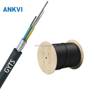 สายเคเบิลใยแก้วนำแสงหุ้มเกราะเหล็ก GYTS แบบหลอดหลวม 12 คอร์ สำหรับใช้งานภายนอกอาคาร - Product Image 2