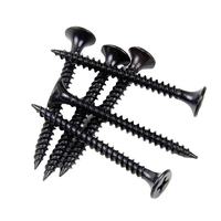 Factory Supply Metric Black Drywall Screw Gypsum Board Wood Carbon Steel Fastener Durable Tapping Screw