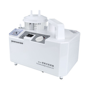 Unité d'aspiration des mucosités portable Guansen 3E-A, 1000 ml, électrique, pour usage domestique, faible bruit, sans entretien - Product Image 5