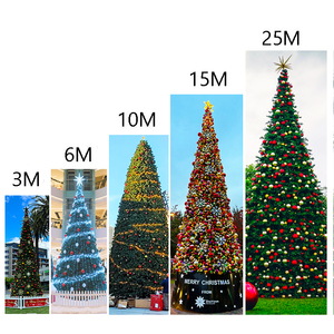Grand arbre <span class=keywords><strong>de</strong></span> Noël d'extérieur <span class=keywords><strong>de</strong></span> 12 pieds, 16 pieds, 24 pieds pour la décoration <span class=keywords><strong>de</strong></span> la terrasse extérieure des restaurants - Product Image 1