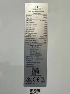 Climatisation split 9000BTU/12000BTU avec technologie Inverter, refroidissement et chauffage, Klarstein 220V 50Hz R32, chauffage et climatisation de la maison, pompe à chaleur - Product Image 3
