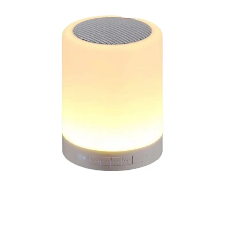 Meilleur prix veilleuse lampe LED haut-parleur bluetooth gamme complète haut-parleur 4 pouces mini haut-parleurs sans fil