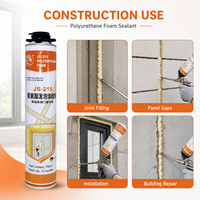 Espuma de Poliuretano Expansiva para Construcción, Sellador de Espacios, Relleno para Ventanas, Puertas y Paredes, Espuma Aislante