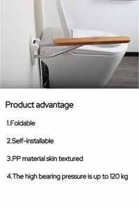 Fabricant de gros Support de salle de bain pliable en aluminium Main courante de sécurité <span class=keywords><strong>Douche</strong></span> Toilette Barres d'appui de sécurité - Product Image 3