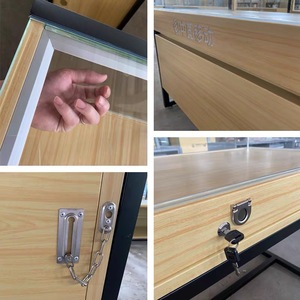 Escaparate de productos digitales LED Soporte de exhibición de teléfono celular de tienda de teléfonos móviles de metal y vidrio - Product Image 2