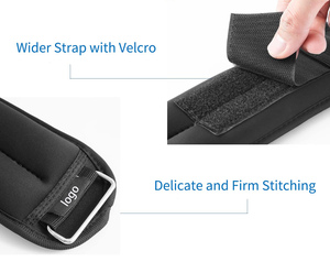 Pesas de tobillo Usable Fitness Ajustable Pérdida de peso Muñequera Pierna Muñeca Peso de tobillo