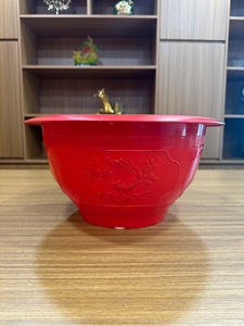 Maceta Redonda de Plástico de Alta Calidad con Sistema de Drenaje, Ligera, Extra Grande, para Plantas y Flores de Jardín - Product Image 3