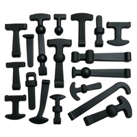 Loquet de couvercle flexible en plastique et caoutchouc sur mesure pour boîte à outils, caisse marine, couvercle de glacière, petit loquet à poignée en T