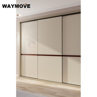 WAYMOVE Armoire de plain-pied en fer pour rangement de placard de chambre à coucher Meubles de maison