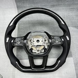 Volante Deportivo de Fibra de Carbono con LED Personalizado en Oferta para <span class=keywords><strong>Honda</strong></span> Accord <span class=keywords><strong>Civic</strong></span> CR-V - Product Image 5