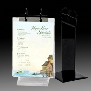 Exhibidor de Menús Acrílico para Mostrador, Soporte de Menús para Mesa, para Restaurante y Cafetería - Product Image 1