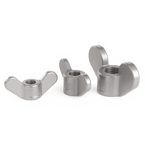 น็อตปีกผีเสื้อสแตนเลส GELISEN 304 ขนาด M3-M24 แบบขันมือ - Product Image 2