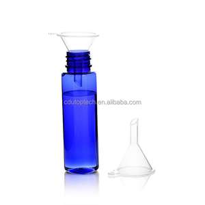 Em estoque Funil De Plástico Pequeno, plástico transparente Mini Funis para Ciência Lab Garrafa De Enchimento Líquido, óleos essenciais, Perfume - Product Image 4
