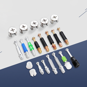 Kết nối phù hợp kẽm phần cứng Mini sửa chữa <span class=keywords><strong>3</strong></span> trong <span class=keywords><strong>1</strong></span> chốt khóa <span class=keywords><strong>Bolt</strong></span> đồ nội thất kết nối Tủ Lập Dị cam khóa vít - Product Image 3