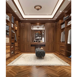<span class=keywords><strong>Dressing</strong></span> intégré en U sur mesure pour toute la maison, grand <span class=keywords><strong>dressing</strong></span> autoportant de style traditionnel pour villa avec bureau intégré - Product Image 2