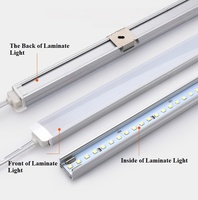 Bande LED Lumineuse Moderne pour Armoire, Bar, Étagère – Fixation Magnétique, Encastrable, Connexion Lisse, Diffuseur PC, Profil Aluminium
