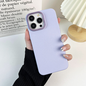 Custodie per telefono in morbida pelle Texture per <span class=keywords><strong>iPhone</strong></span> <span class=keywords><strong>11</strong></span> 12 13 14 protezione per <span class=keywords><strong>fotocamera</strong></span> Pro Max per Fundas Para <span class=keywords><strong>iphone</strong></span> 15 16 Pro Max - Product Image 6