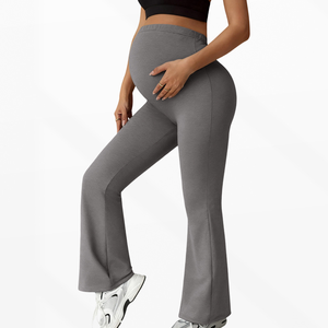 Leggings de Maternité Taille Haute Grande Taille pour Enceintes – Idéal Yoga, Sport et Quotidien – Nouvelle Collection Promotionnelle - Product Image 4