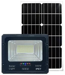 Projecteur solaire LED 500W IP67, charge par panneau solaire, puces SMD2835, contrôle par lumière solaire et télécommande, autonomie de 10 à 12 heures - Product Image 5