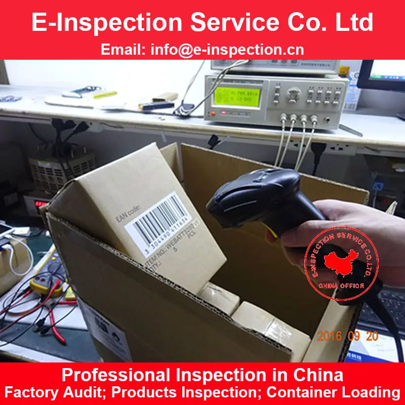 Professionele China Fba Pre-Shipment Willekeurige Inspectie Volledige Kwaliteit Inspectie En Controle Service